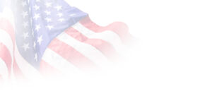 united states flag in white gradient fade